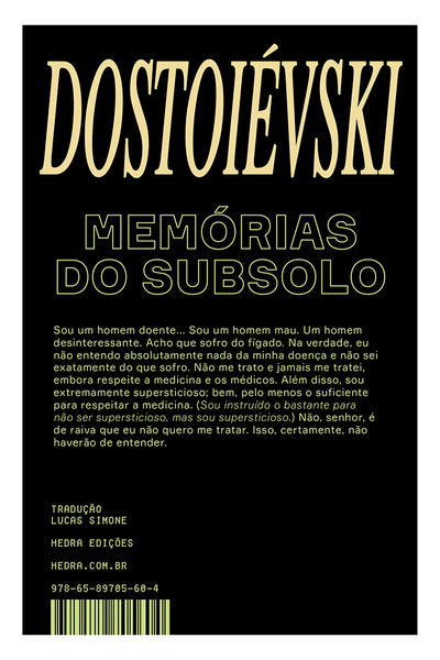 Memórias do subsolo