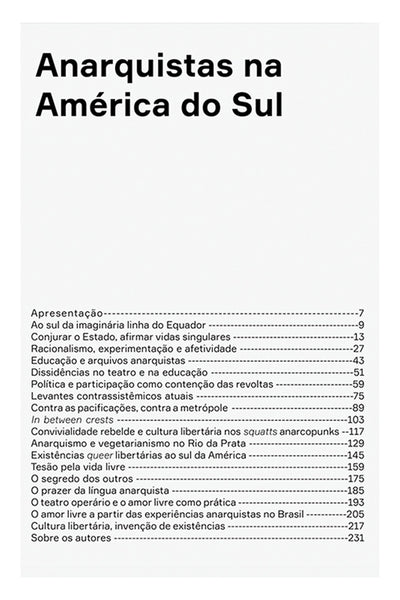 Anarquistas na América do Sul