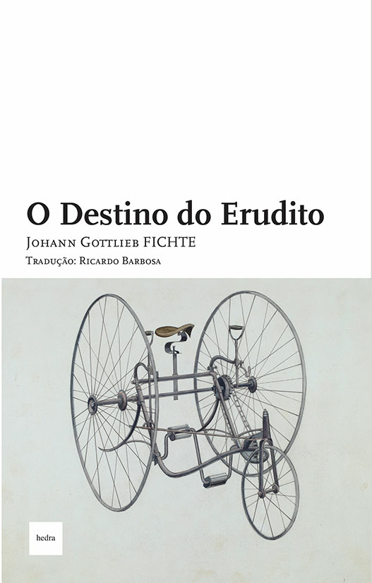 O Destino do erudito (Johann Fichte. Editora Hedra) [PHI004000]