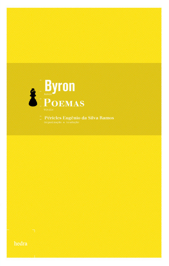 Poemas (Lord Byron. Editora Hedra) [POE005020]
