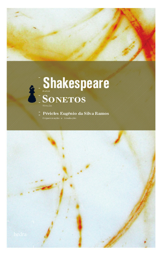 Sonetos (William Shakespeare. Editora Hedra) [POE005020]